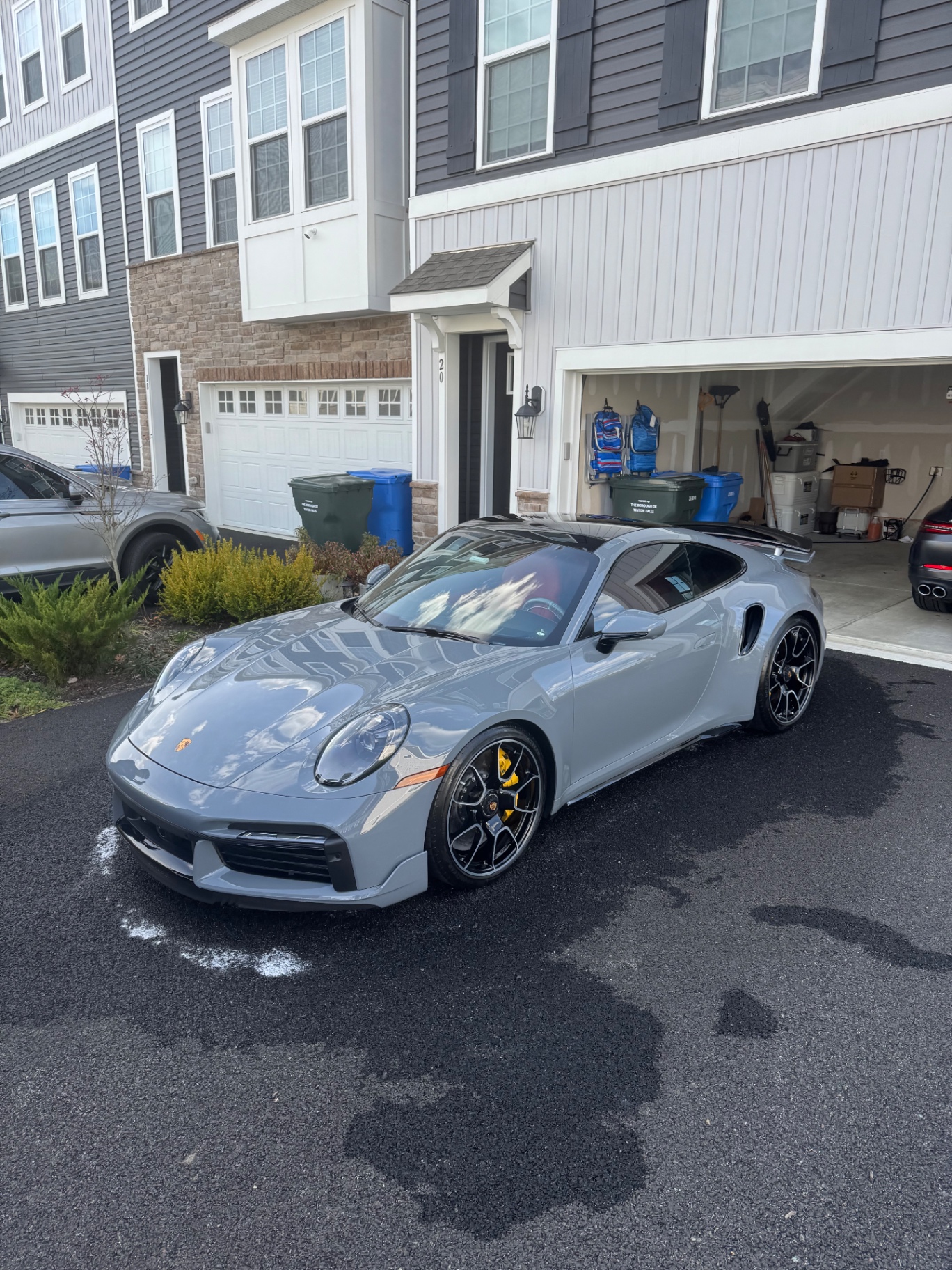 Shark blue Porsche 911 Turbo S ceramic coating finish by Monmouth Detail Co in Monmouth County, NJ